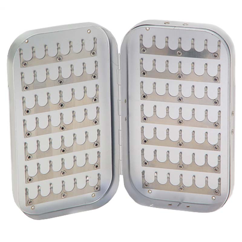 Streamside Aluminum Fly Box Large Clips CG Emery