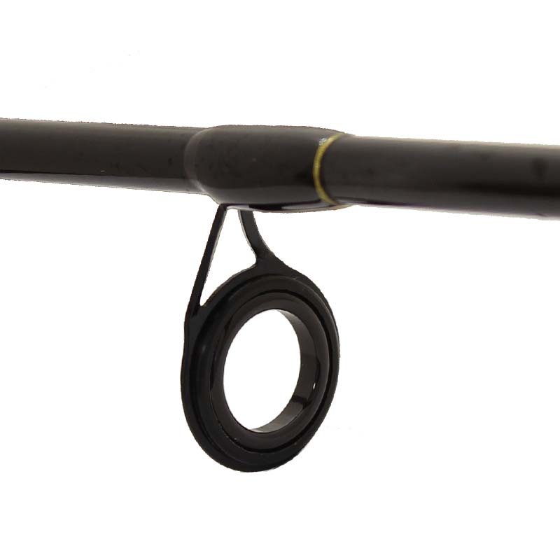 Fishing spinning rod single foot ceramic guides CG Emery