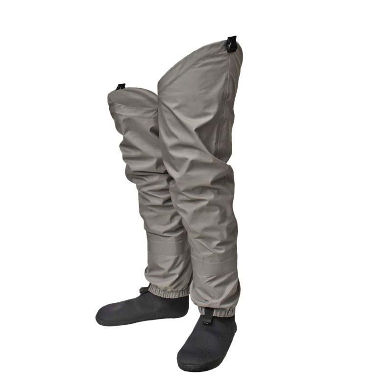 Breathable hip fishing waders polyester neoprene booties - CG Emery