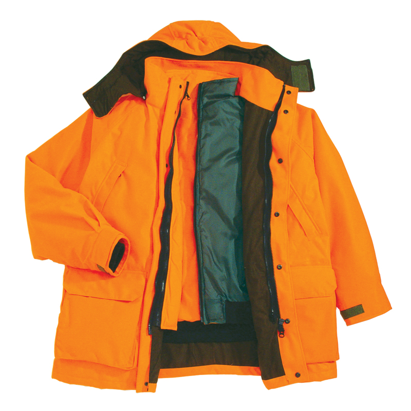 Backwoods Tracker 4-in-1 Blaze Orange Jacket - CG Emery