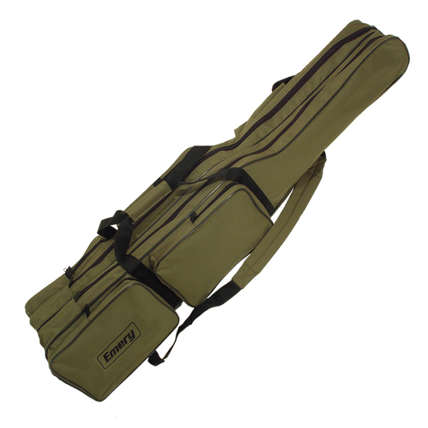 Spinning fishing rod bag 7 foot rods 5 pockets - CG Emery