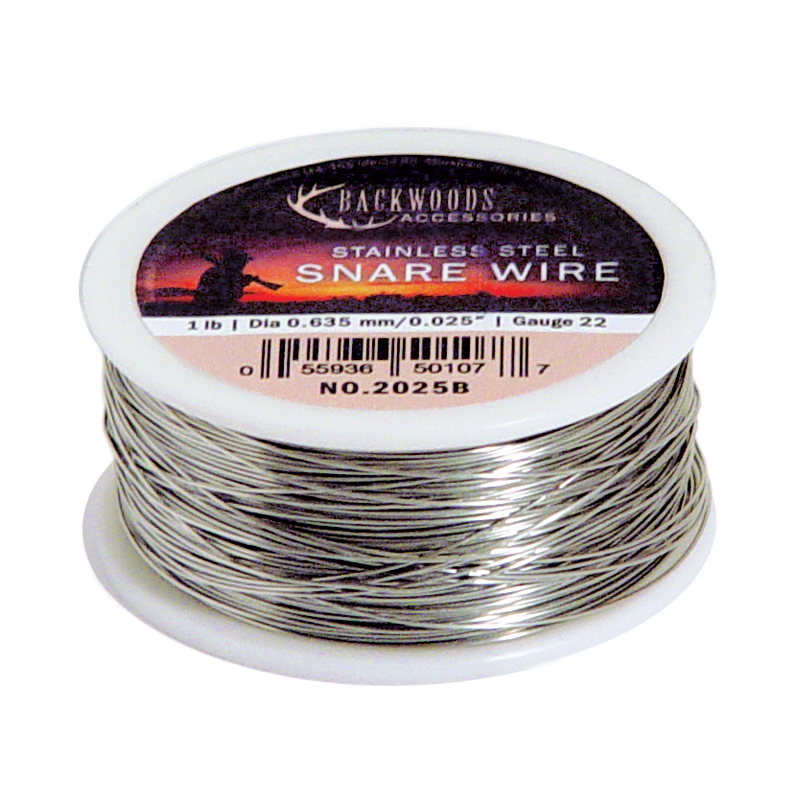 Rabbit snare wire hunting small game stainless steel bulk - CG Emery