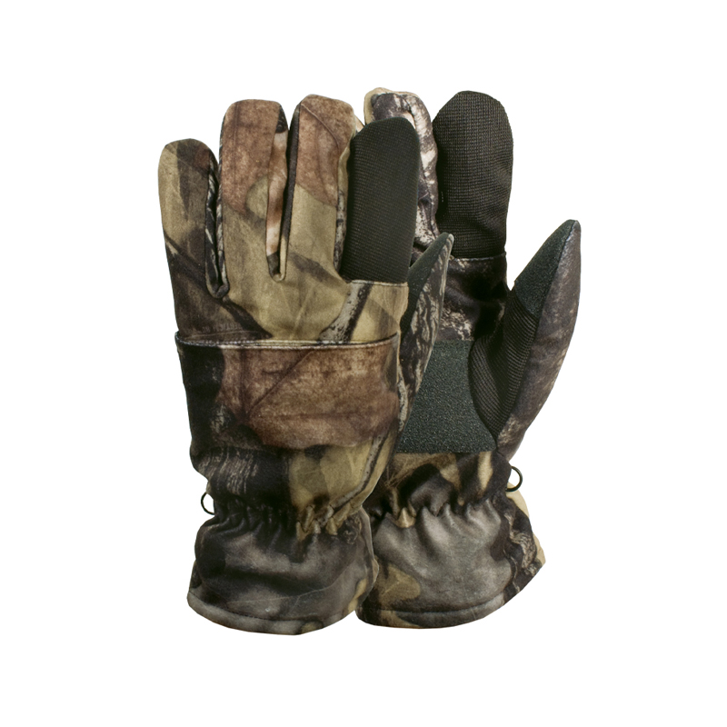 Hunting kids apparel gloves children camo trigger finger - CG Emery