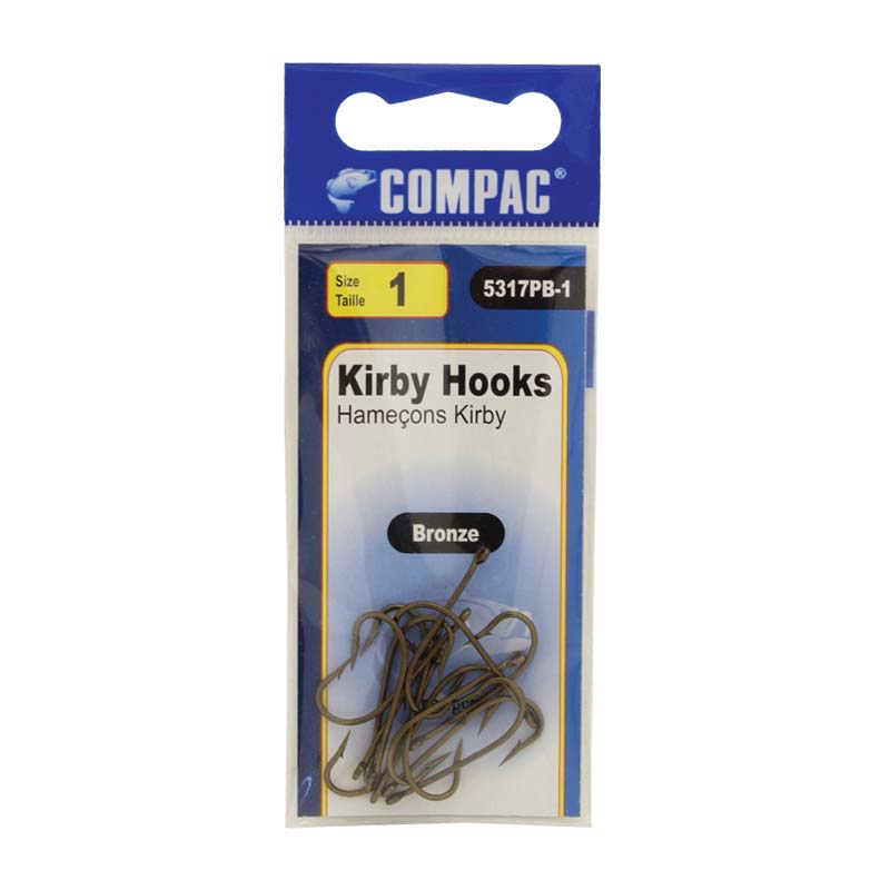 Compac Carded Kirby Hooks - CG Emery