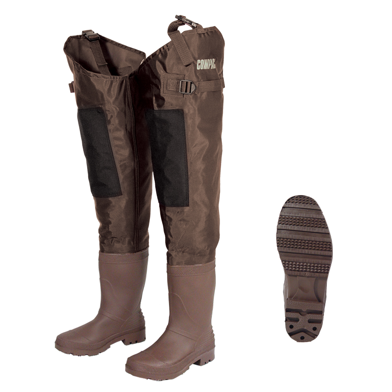 https://fishingandhuntingheaven.com/product_images/Compac-nylon-PVC-cleated-sole-hip-fishing-wader.jpg