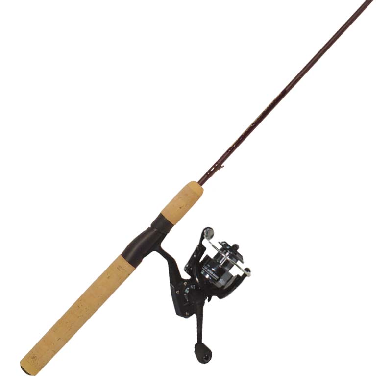 Fishing spinning rod, reel combo cork handle - CG Emery