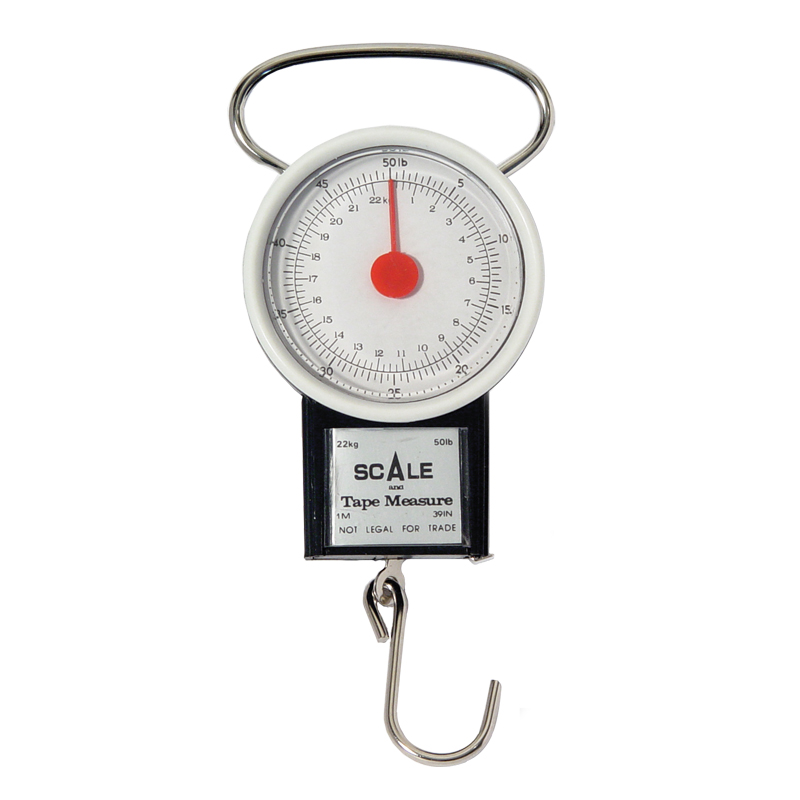 Fishing tools equipment scale tape measure built in big face - CG