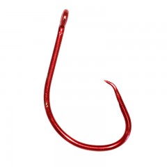 Barbless Red Circle Hooks