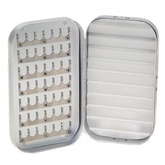 aluminum fly box clip and ripple foam, aluminum fly boxes, aluminum fly box, clip fly box, lightweight aluminum fly boxes, clip aluminum fly box, clip and foam aluminum fly boxes, large aluminum fly box clip and ripple foam, large aluminum fly boxes, aluminum fly box, large clip fly box, large light