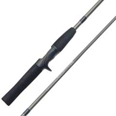 Emery Gemini spincast fishing rod with double foot ceramic guides