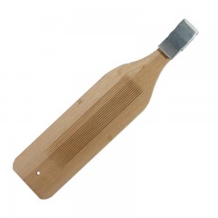 Fishing wodden fillet cutting board metal tail clip