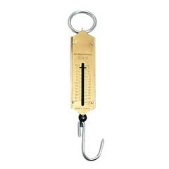 Fishing equipment gear scale brass 50lb 100 pound