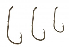 Baitholder fishing hooks with turned down eye for stream fish - Baitholder fishing hooks with turned down eye for stream fish