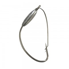 Fishing hooks tackle gear weighted wire guard