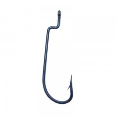 Fishing tackle worm hooks offset shank