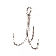 Compac Bulk Nickel Treble Hooks