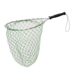 Fishing gear net trout plastic handle nylon mesh