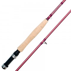 Women's Freestone fly fishing rod with stainless steel snake eye guides
