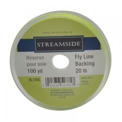 Fishing fly line backing braided tangle proof tackle gear