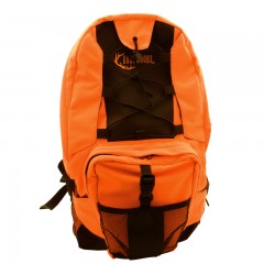 Backwoods blaze orange waterproof hunting backpack with padded shoulder straps
