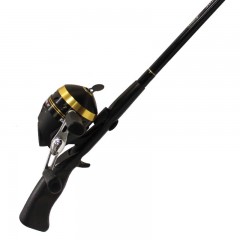 Power fiberglass fishing combo for Canadian lakes, rivers - Fishing combo rod, reel kits, spinning, float, fly spincast 