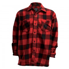 Fleece lumberjack shirt