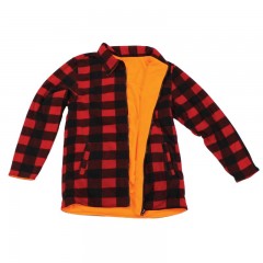 Reversible Fleece Lumberjack Jacket