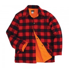 Canadian lumberjack reversible jacket blaze orange for hunting in Canada