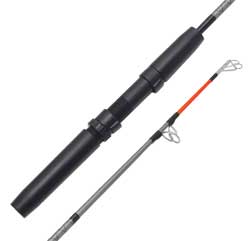 Ice fishing rods solid glass spinning