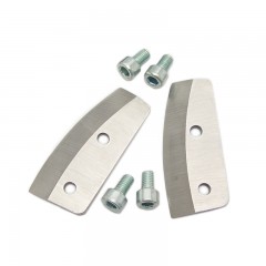 Ice fishing auger replacement epoxy coated blades