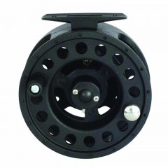 Fly fishing reel smooth disc drag system