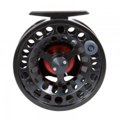 Fly fishing reel large arbour spool anodized aluminum