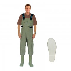 Taslon fishing chest waders neoprene insulation