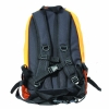 Backwoods blaze orange waterproof hunting backpack back view